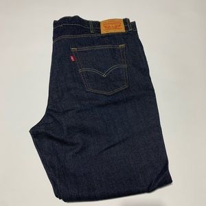 LEVIS 541 athletic straight jeans 48 30 rinse NWOT